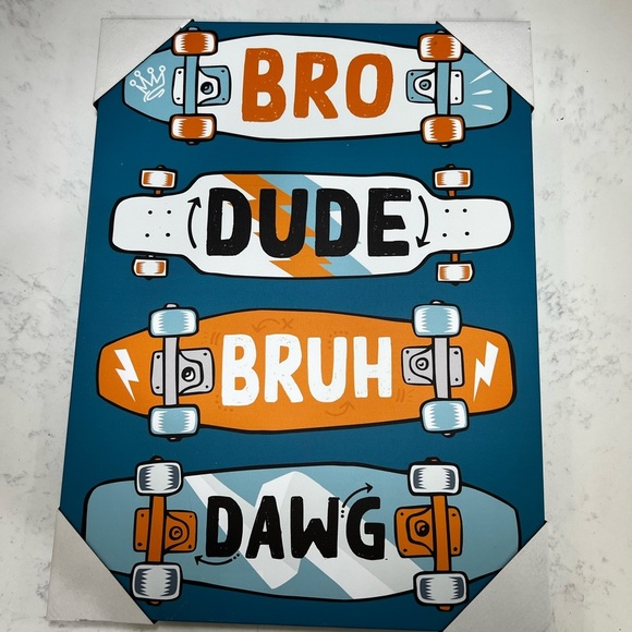 Skateboard Canvas Art - Picture 4 of 8